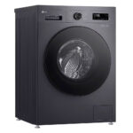 LG F4X1009NMB 6 motion Freestanding Front-loading Washing Machine Steam™, ThinQ (Wi-Fi) 9Kg 1400rpm A Dark Grey