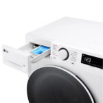 LG F4R5009TSWW AI DD™ Freestanding Front-loading Washing Machine Steam™, TurboWash™ 9Kg 1400rpm A White