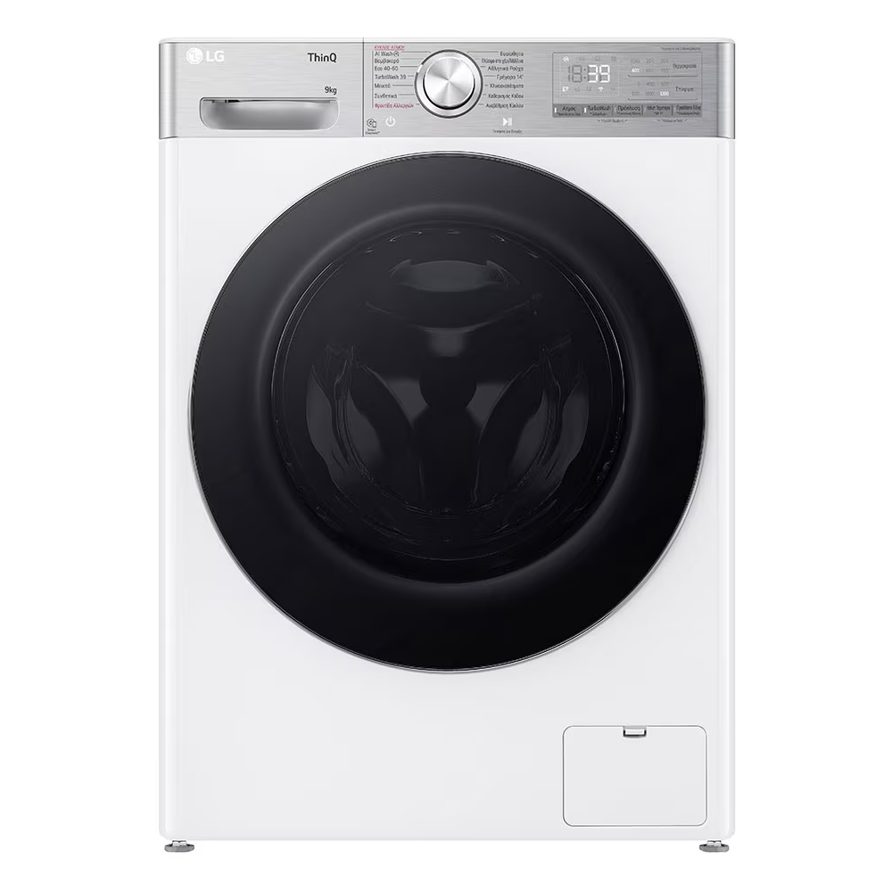 SKU1004197 LG F2R9009TPWC AI DD™ Freestanding Front-loading Washing Machine Slim Steam™, ThinQ (Wi-Fi) 9Kg 1200rpm A White
