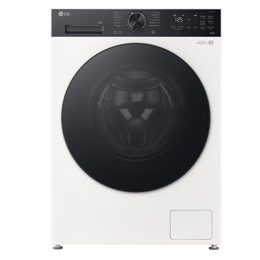 SKU1004204 LG F4X5511THB AIDD Freestanding Front-loading Washing Machine TurboWash, ThinQ (Wi-Fi) 11Kg 1400rpm A White