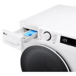 LG F4R5013TSWW AI DD™ Freestanding Front-loading Washing Machine Steam™, TurboWash™ 13Kg 1400rpm A White