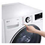 LG F0P3CYV2W AI DD™ Freestanding Front-loading Washing Machine Steam™, TurboWash™, ThinQ (Wi-Fi) 20Kg 1000rpm B White