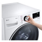 LG F0P3CYV2W AI DD™ Freestanding Front-loading Washing Machine Steam™, TurboWash™, ThinQ (Wi-Fi) 20Kg 1000rpm B White