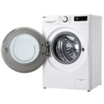 LG D2R50S8TSWB AI DD™ Freestanding Washer Dryer Slim Steam™, TurboWash 360™ 8/5kg 1200rpm E White