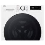 LG D2R50S8TSWB AI DD™ Freestanding Washer Dryer Slim Steam™, TurboWash 360™ 8/5kg 1200rpm E White