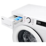LG D2R3S08NSWW AI DD™ Freestanding Washer Dryer Slim Steam™ 8/5kg 1200rpm E White