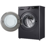 LG D2R5009TSMB AI DD™ Freestanding Washer Dryer Slim Steam™ 9/5kg 1200rpm E Dark Grey