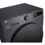 LG D2R5009TSMB AI DD™ Freestanding Washer Dryer Slim Steam™ 9/5kg 1200rpm E Dark Grey