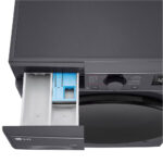 LG D2R5009TSMB AI DD™ Freestanding Washer Dryer Slim Steam™ 9/5kg 1200rpm E Dark Grey