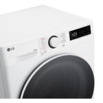 LG D4R5009TSWW AI DD™ Freestanding Washer Dryer Steam™, TurboWash 360™ 9/5kg 1400rpm D White
