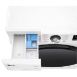 LG D4R7009TSWB AI DD™ Freestanding Washer Dryer Steam™, TurboWash 360™, ThinQ (Wi-Fi) 9/6kg 1400rpm D White
