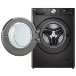 LG D4R9513TPBC AI DD™ Freestanding Washer Dryer Steam™, TurboWash 360™, ThinQ (Wi-Fi) 13/7kg 1400rpm D Black