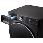 LG D4R9513TPBC AI DD™ Freestanding Washer Dryer Steam™, TurboWash 360™, ThinQ (Wi-Fi) 13/7kg 1400rpm D Black