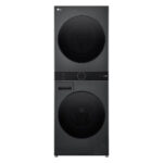 LG WT1210BBF AIDD WashTower Freestanding Washer Dryer TurboWash 360™, ThinQ (Wi-Fi) Heat Pump 12/10kg 1400rpm A/C Dark Grey