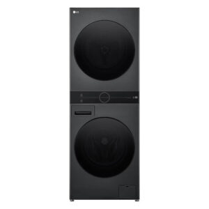 LG WT1210BBF AIDD WashTower Freestanding Washer Dryer TurboWash 360™, ThinQ (Wi-Fi) Heat Pump 12/10kg 1400rpm A/C Dark Grey