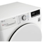 LG RH80V9AV0N Freestanding Heat Pump Tumble Dryer ThinQ (Wi-Fi) 8kg C White