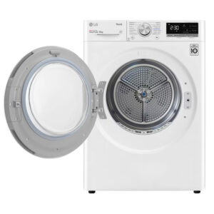 LG RH80V9AVHN Freestanding Heat Pump Tumble Dryer ThinQ (Wi-Fi) 8kg C White