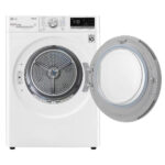 LG RH80V9AVHN Freestanding Heat Pump Tumble Dryer ThinQ (Wi-Fi) 8kg C White