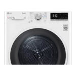 LG RH80V9AVHN Freestanding Heat Pump Tumble Dryer ThinQ (Wi-Fi) 8kg C White