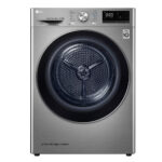 LG RC80V9EV2W Freestanding Heat Pump Tumble Dryer ThinQ (Wi-Fi) 8kg C Silver