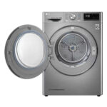 LG RC80V9EV2W Freestanding Heat Pump Tumble Dryer ThinQ (Wi-Fi) 8kg C Silver