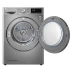LG RC80V9EV2W Freestanding Heat Pump Tumble Dryer ThinQ (Wi-Fi) 8kg C Silver
