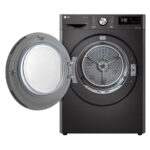 LG RH90V9JV2N Freestanding Heat Pump Tumble Dryer ThinQ (Wi-Fi) 9kg C Dark Grey