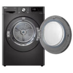 LG RH90V9JV2N Freestanding Heat Pump Tumble Dryer ThinQ (Wi-Fi) 9kg C Dark Grey
