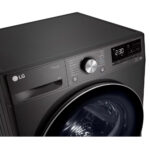 LG RH90V9JV2N Freestanding Heat Pump Tumble Dryer ThinQ (Wi-Fi) 9kg C Dark Grey