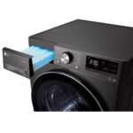 LG RH90V9JV2N Freestanding Heat Pump Tumble Dryer ThinQ (Wi-Fi) 9kg C Dark Grey