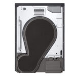 LG RHX5009NBB AI DUAL Inverter Freestanding Heat Pump Tumble Dryer with AI Dry™, ThinQ (Wi-Fi) 9kg B Dark Grey