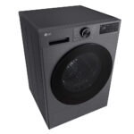 LG RHX5009NBB AI DUAL Inverter Freestanding Heat Pump Tumble Dryer with AI Dry™, ThinQ (Wi-Fi) 9kg B Dark Grey