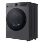 LG RHX5009NBB AI DUAL Inverter Freestanding Heat Pump Tumble Dryer with AI Dry™, ThinQ (Wi-Fi) 9kg B Dark Grey
