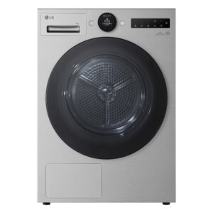 LG RHX7009TSB AI DUAL Inverter Freestanding Heat Pump Tumble Dryer with AI Dry™, ThinQ (Wi-Fi) 9kg B Silver