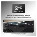 LG RHX7009TSB AI DUAL Inverter Freestanding Heat Pump Tumble Dryer with AI Dry™, ThinQ (Wi-Fi) 9kg B Silver