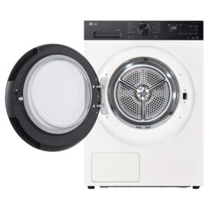 LG RHX5010THB AI DUAL Inverter Freestanding Heat Pump Tumble Dryer with AI Dry™, ThinQ (Wi-Fi) 10kg C White
