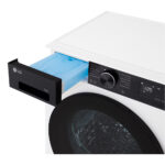 LG RHX5010THB AI DUAL Inverter Freestanding Heat Pump Tumble Dryer with AI Dry™, ThinQ (Wi-Fi) 10kg C White