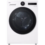 LG RHX7010TWB AI DUAL Inverter Freestanding Heat Pump Tumble Dryer with AI Dry™, ThinQ (Wi-Fi) 10kg C White