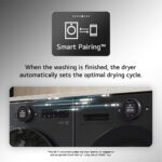LG RHX7010TWB AI DUAL Inverter Freestanding Heat Pump Tumble Dryer with AI Dry™, ThinQ (Wi-Fi) 10kg C White