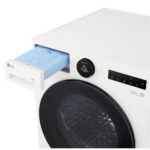 LG RHX7010TWB AI DUAL Inverter Freestanding Heat Pump Tumble Dryer with AI Dry™, ThinQ (Wi-Fi) 10kg C White