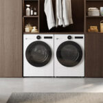 LG RHX7010TWB AI DUAL Inverter Freestanding Heat Pump Tumble Dryer with AI Dry™, ThinQ (Wi-Fi) 10kg C White