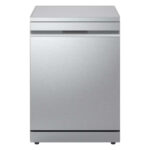 LG DF375HVS QuadWash™ Freestanding Dishwasher with TrueSteam™, ThinQ (Wi-Fi) 60cm 14 Place Settings 3 Drawers A Silver