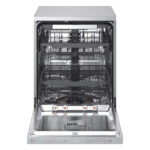 LG DF375HVS QuadWash™ Freestanding Dishwasher with TrueSteam™, ThinQ (Wi-Fi) 60cm 14 Place Settings 3 Drawers A Silver