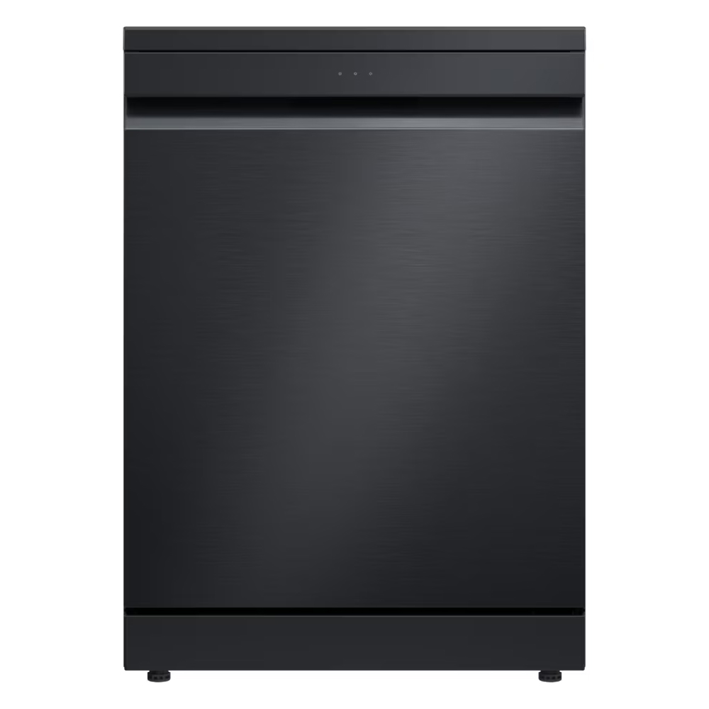 SKU1004245 LG DF375HMS QuadWash™ Freestanding Dishwasher with TrueSteam™, ThinQ (Wi-Fi) 60cm 14 Place Settings 3 Drawers A Dark Grey