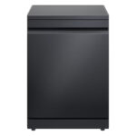 LG DF375HMS QuadWash™ Freestanding Dishwasher with TrueSteam™, ThinQ (Wi-Fi) 60cm 14 Place Settings 3 Drawers A Dark Grey