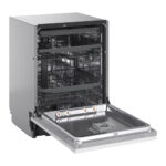 LG DB375TXS QuadWash™ Fully Integrated Dishwasher with TrueSteam™, ThinQ (Wi-Fi) 60cm 14 Place Settings 3 Drawers A Silver
