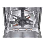 LG DB375TXS QuadWash™ Fully Integrated Dishwasher with TrueSteam™, ThinQ (Wi-Fi) 60cm 14 Place Settings 3 Drawers A Silver