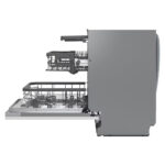 LG DB375TXS QuadWash™ Fully Integrated Dishwasher with TrueSteam™, ThinQ (Wi-Fi) 60cm 14 Place Settings 3 Drawers A Silver