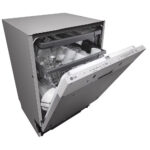 LG DB243TX QuadWash™ Fully Integrated Dishwasher with TrueSteam™, ThinQ (Wi-Fi) 60cm 14 Place Settings 3 Drawers D Silver