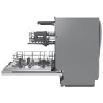 LG DB273TX QuadWash™ Fully Integrated Dishwasher with TrueSteam™, ThinQ (Wi-Fi) 60cm 14 Place Settings 3 Drawers A Silver